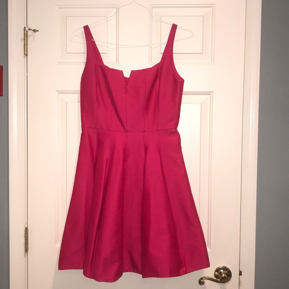 Pink Halston Dress